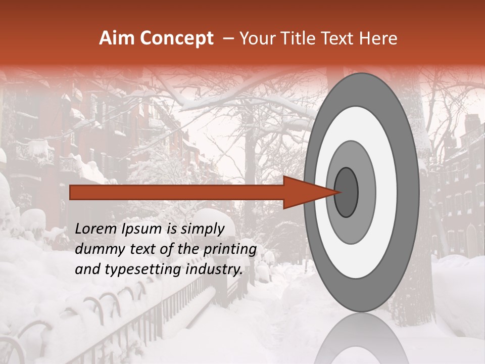 Neighborhood City Old PowerPoint Template