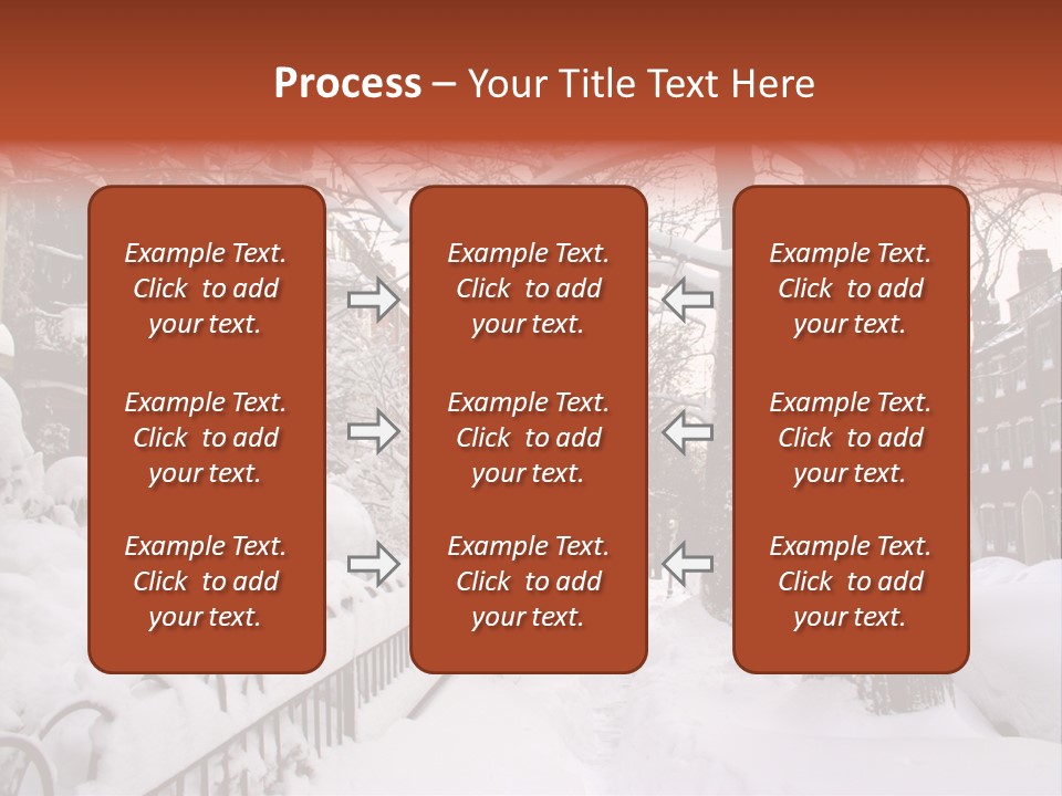 Neighborhood City Old PowerPoint Template
