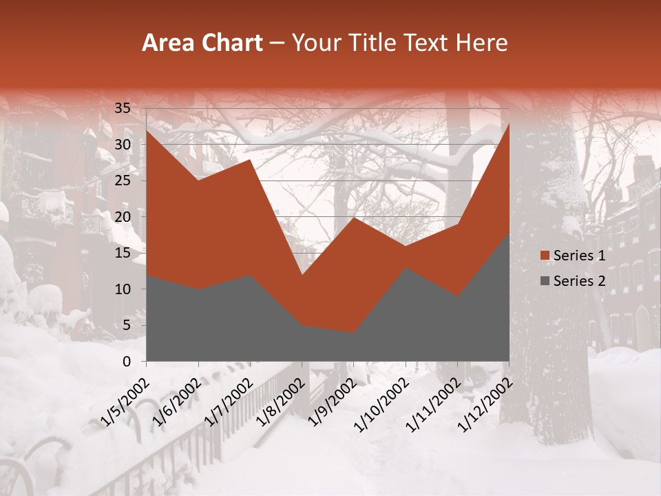 Neighborhood City Old PowerPoint Template