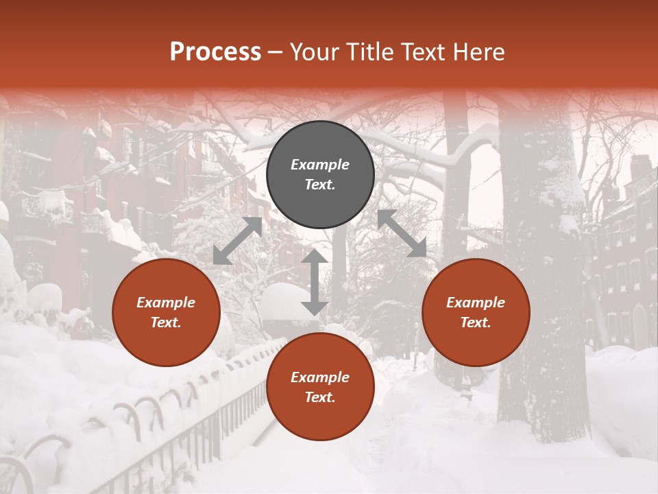 Neighborhood City Old PowerPoint Template