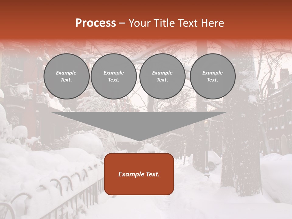 Neighborhood City Old PowerPoint Template