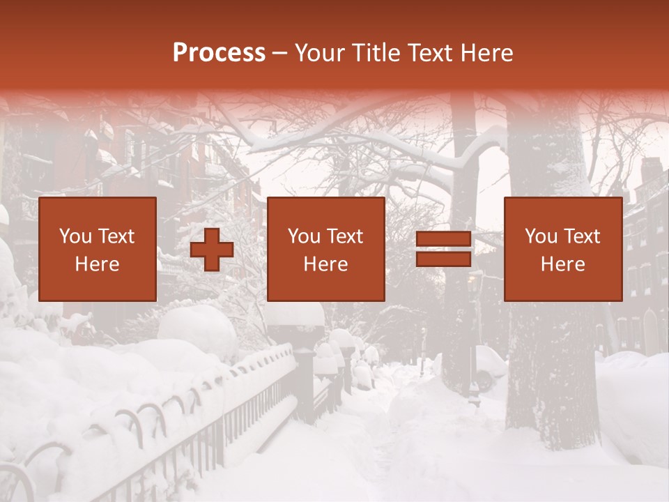 Neighborhood City Old PowerPoint Template