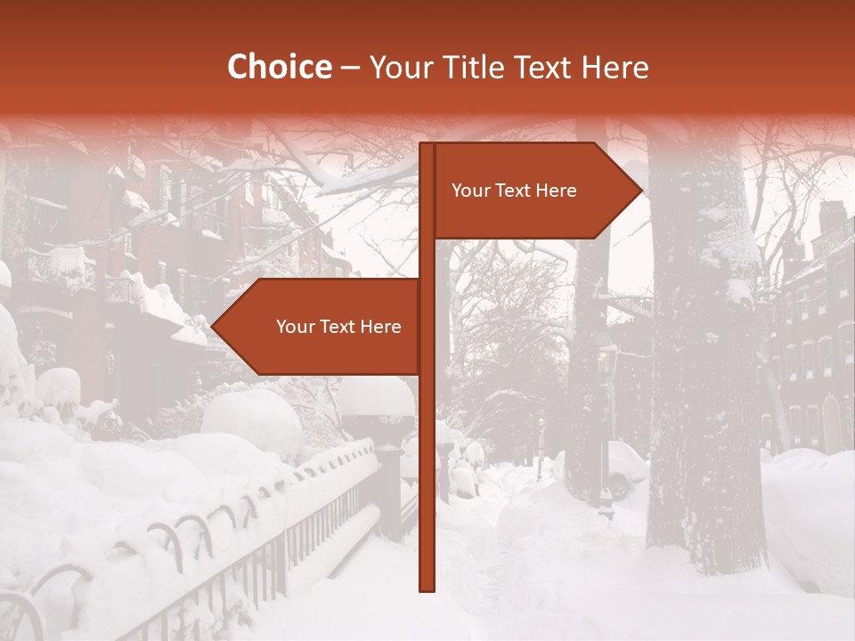 Neighborhood City Old PowerPoint Template