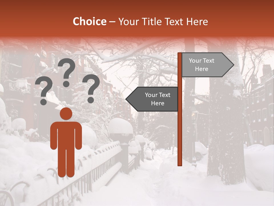 Neighborhood City Old PowerPoint Template