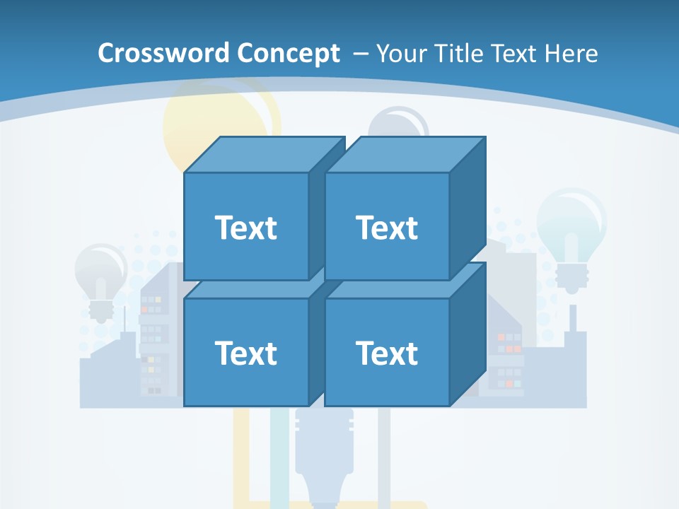 Icon Vector Connect PowerPoint Template