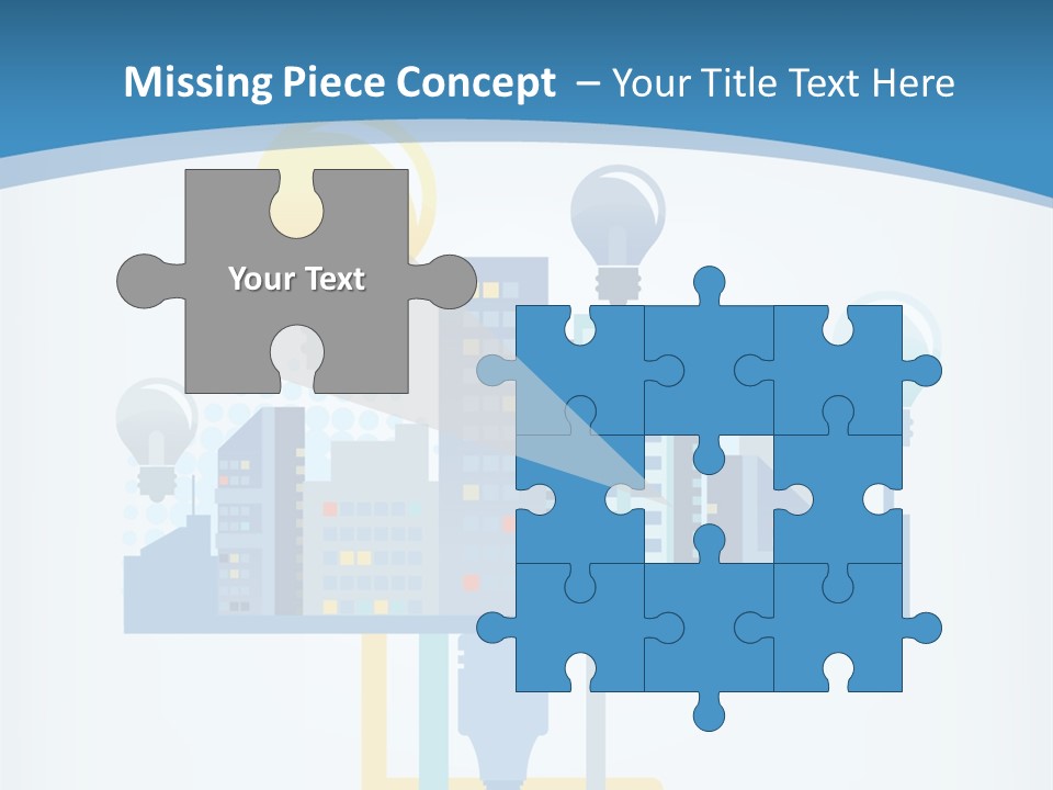 Icon Vector Connect PowerPoint Template