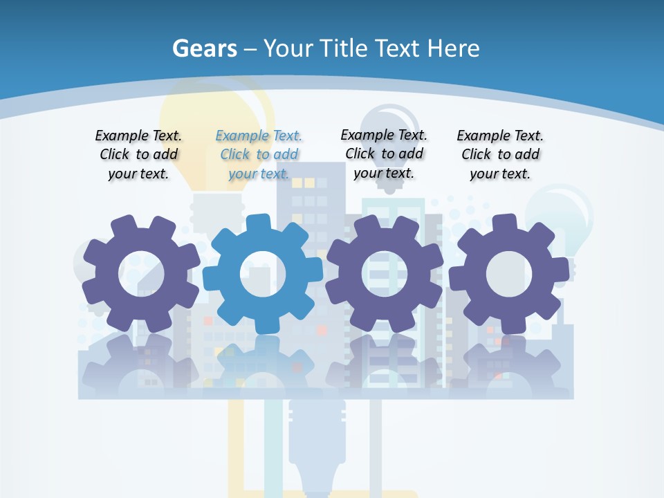 Icon Vector Connect PowerPoint Template