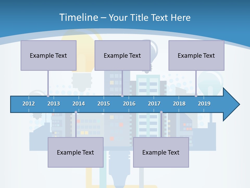 Icon Vector Connect PowerPoint Template