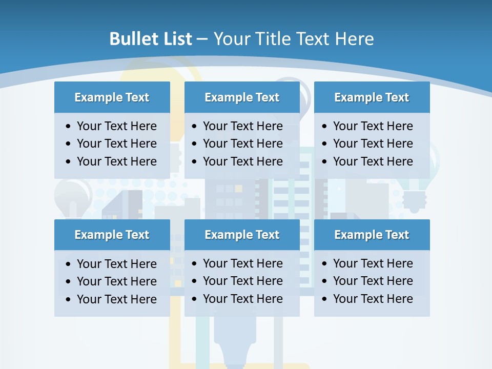 Icon Vector Connect PowerPoint Template