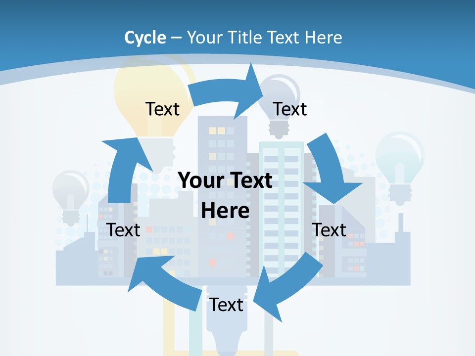 Icon Vector Connect PowerPoint Template