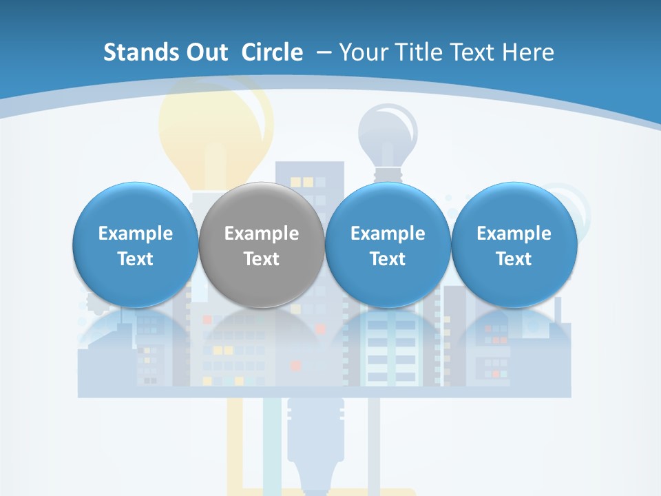 Icon Vector Connect PowerPoint Template