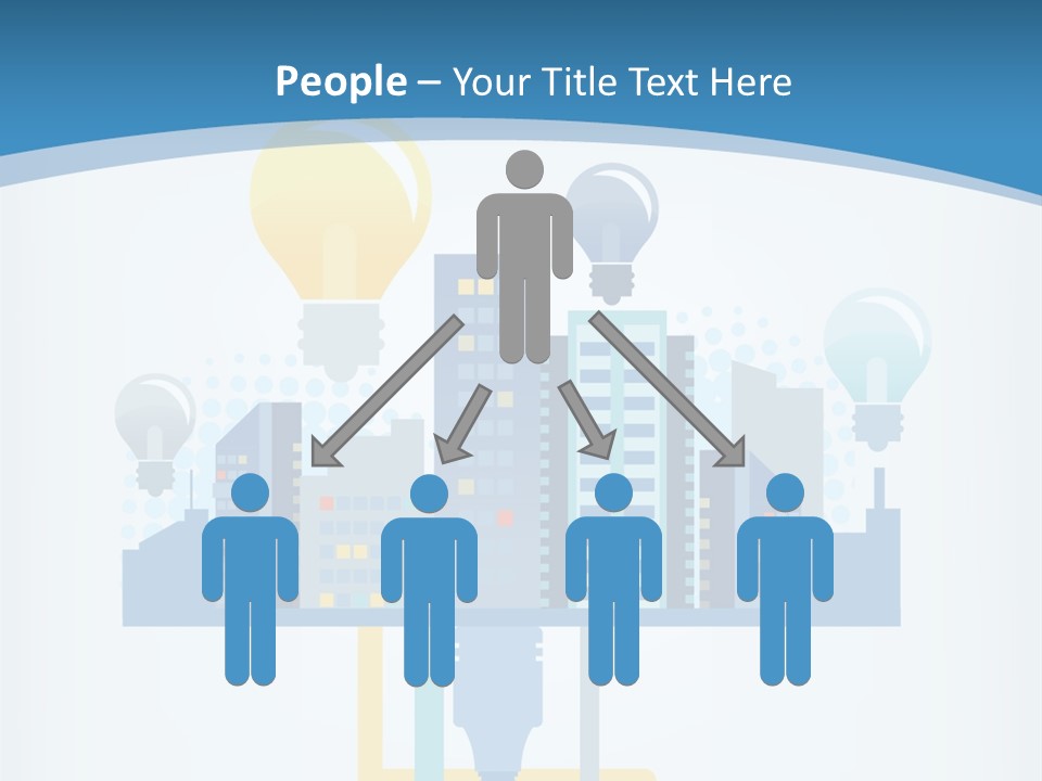 Icon Vector Connect PowerPoint Template