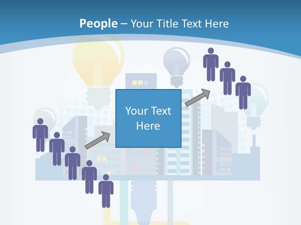 Icon Vector Connect PowerPoint Template