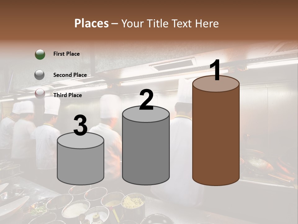 Men Cooking Profession PowerPoint Template