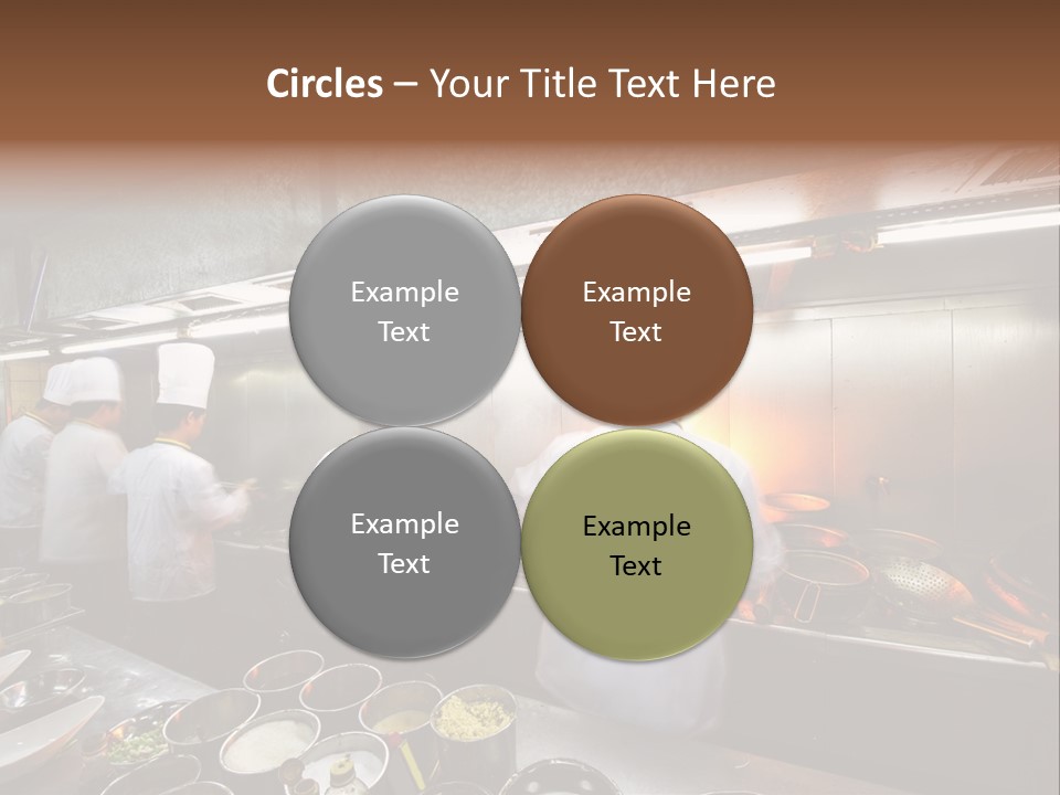Men Cooking Profession PowerPoint Template