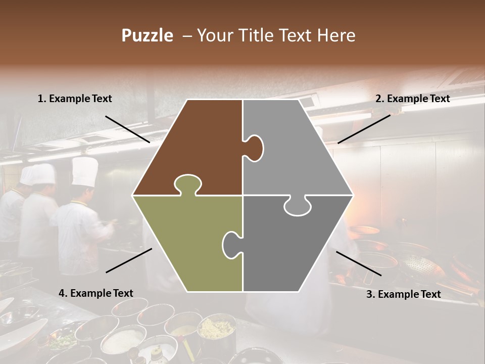 Men Cooking Profession PowerPoint Template