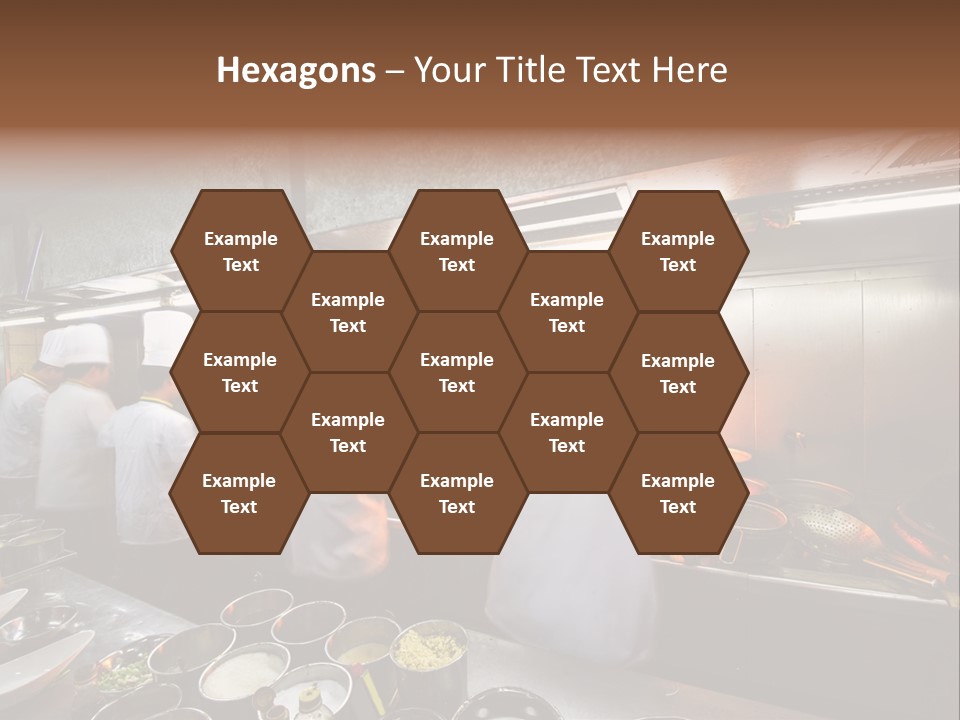 Men Cooking Profession PowerPoint Template