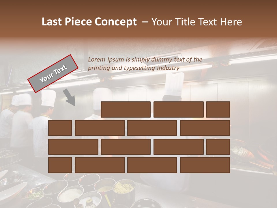 Men Cooking Profession PowerPoint Template
