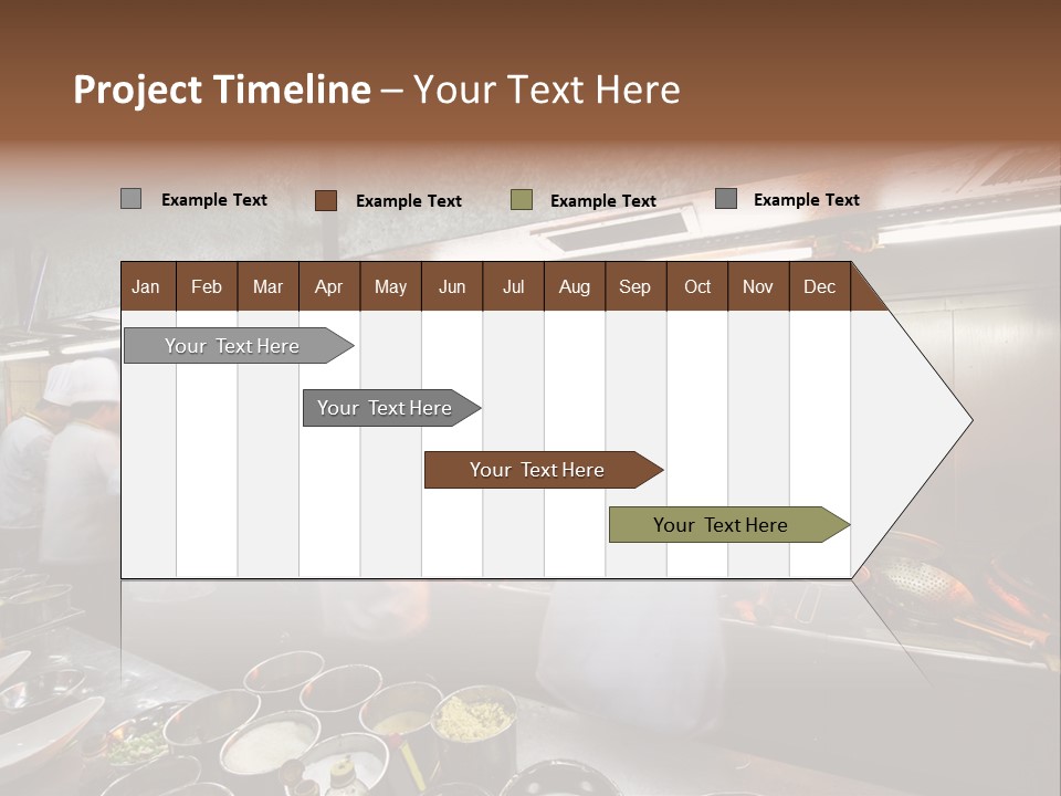 Men Cooking Profession PowerPoint Template