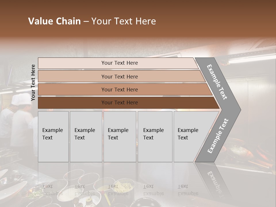 Men Cooking Profession PowerPoint Template