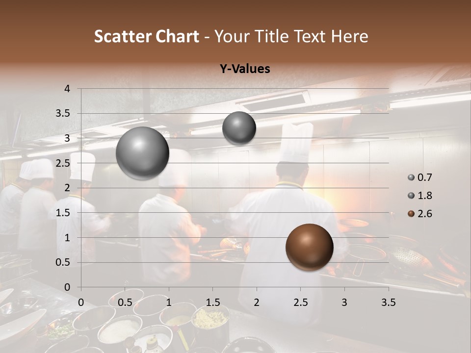 Men Cooking Profession PowerPoint Template