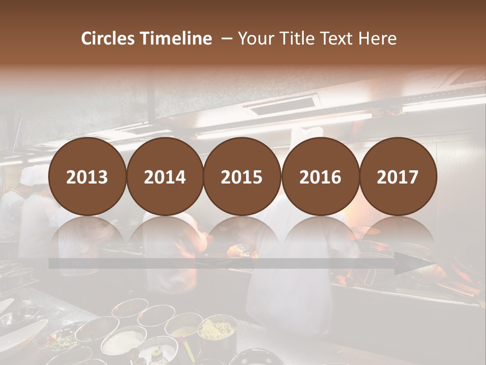 Men Cooking Profession PowerPoint Template