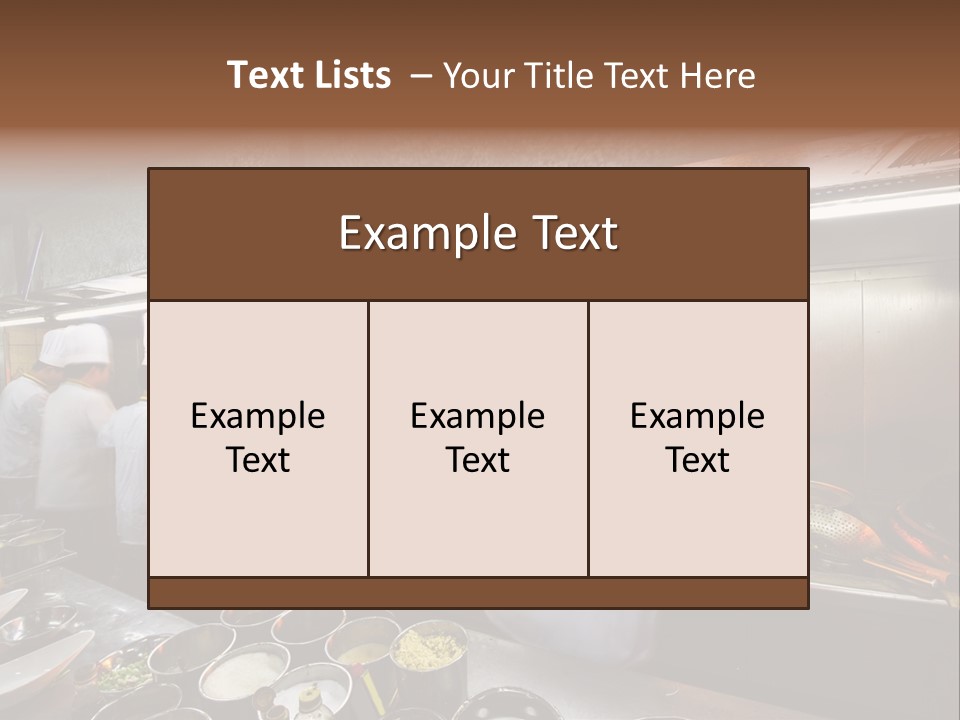 Men Cooking Profession PowerPoint Template