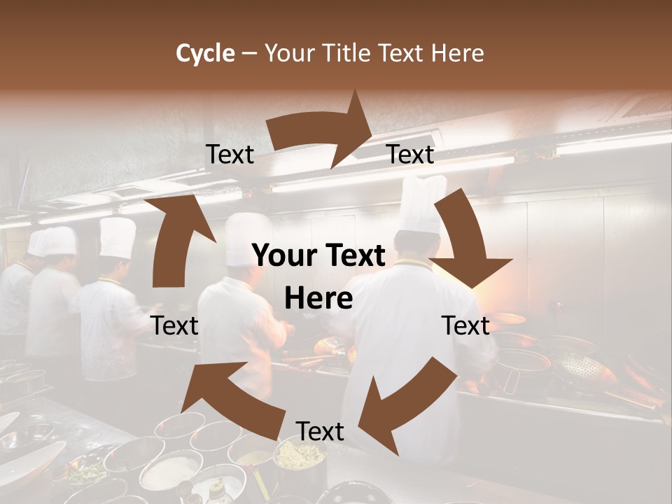 Men Cooking Profession PowerPoint Template