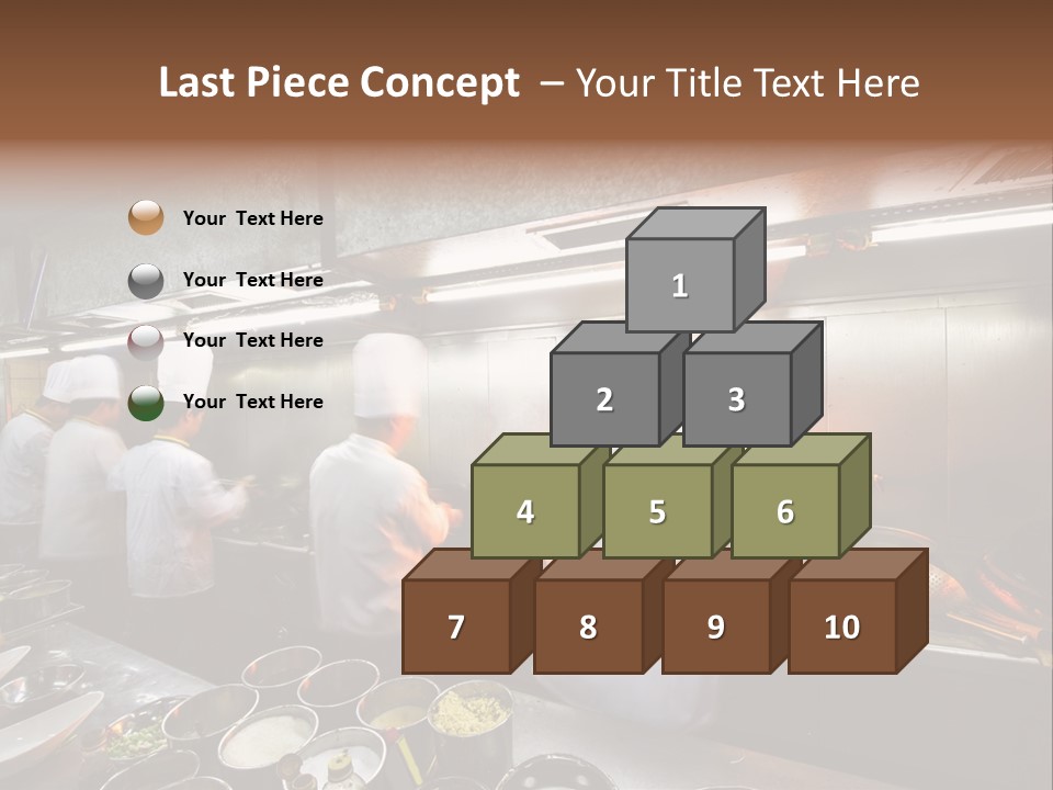 Men Cooking Profession PowerPoint Template