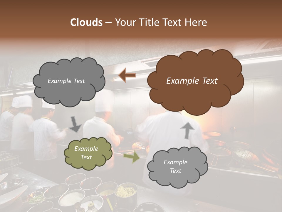 Men Cooking Profession PowerPoint Template