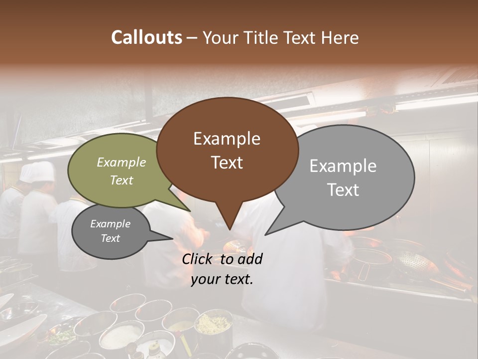Men Cooking Profession PowerPoint Template