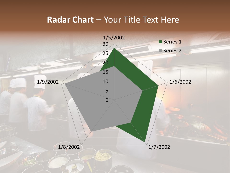 Men Cooking Profession PowerPoint Template
