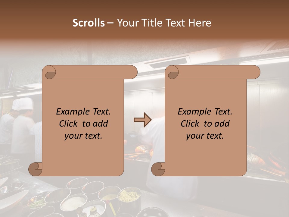 Men Cooking Profession PowerPoint Template