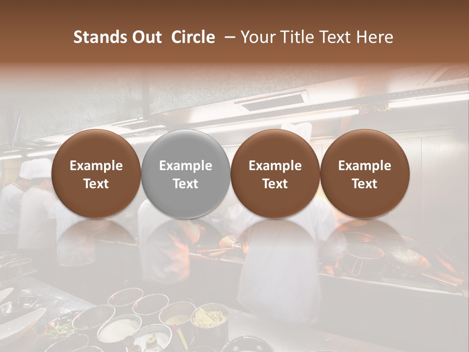 Men Cooking Profession PowerPoint Template