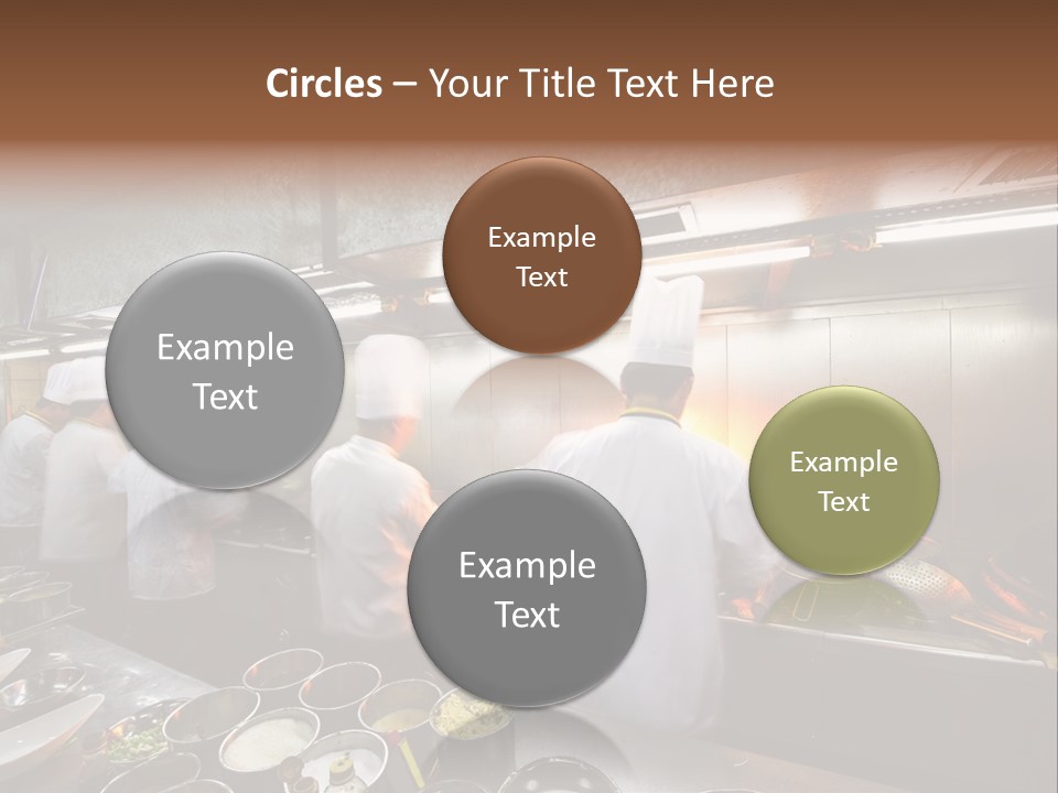 Men Cooking Profession PowerPoint Template