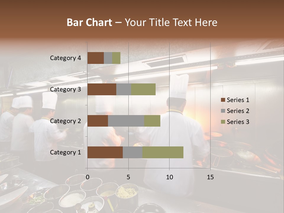 Men Cooking Profession PowerPoint Template