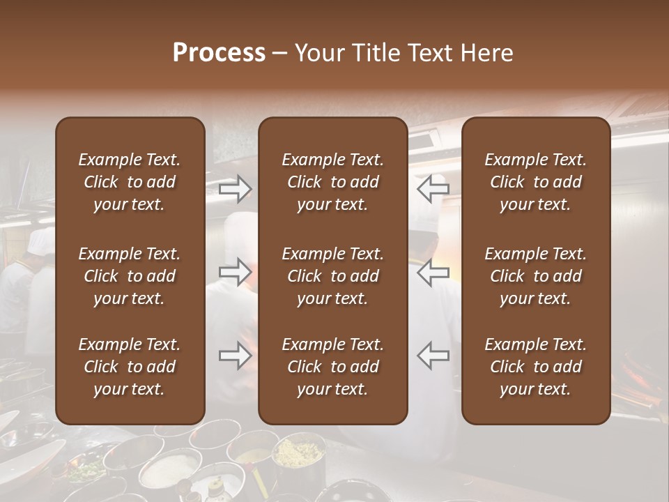 Men Cooking Profession PowerPoint Template