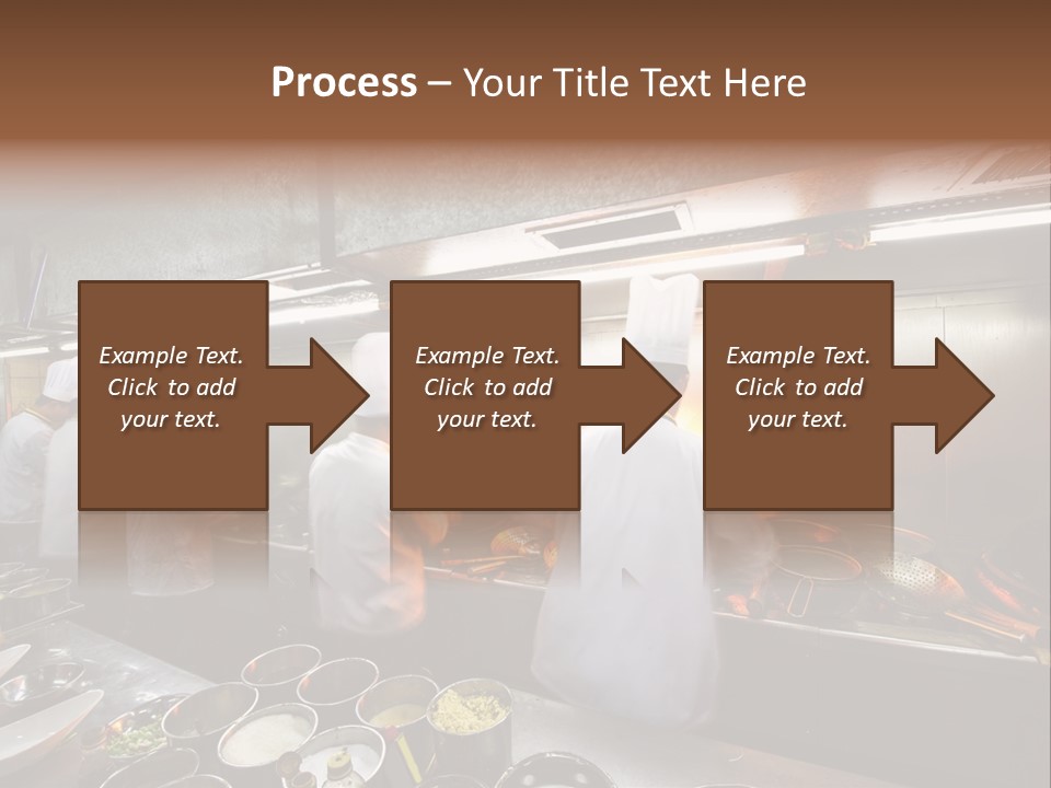 Men Cooking Profession PowerPoint Template