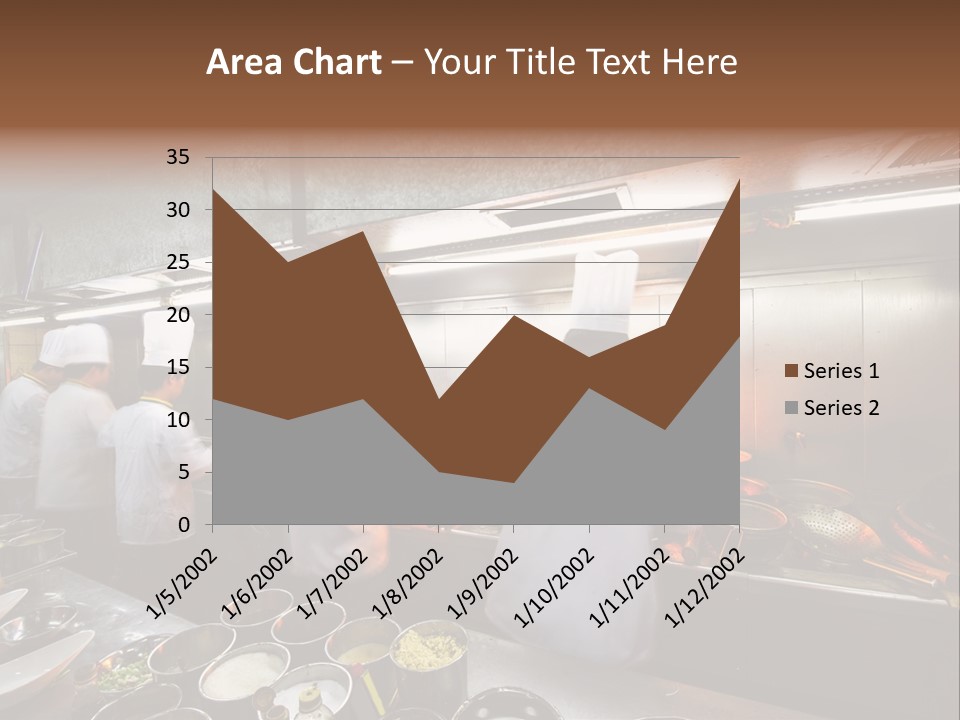 Men Cooking Profession PowerPoint Template