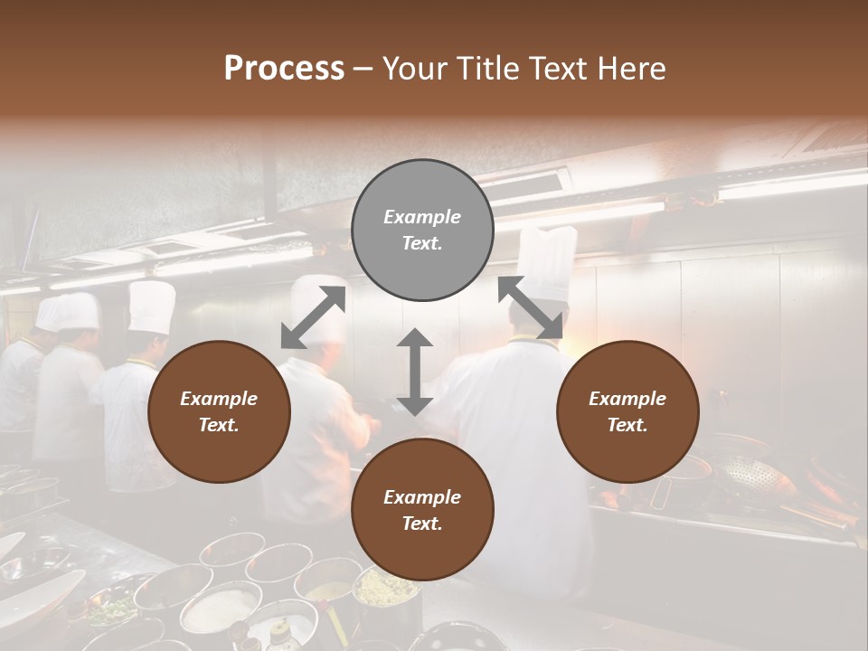 Men Cooking Profession PowerPoint Template