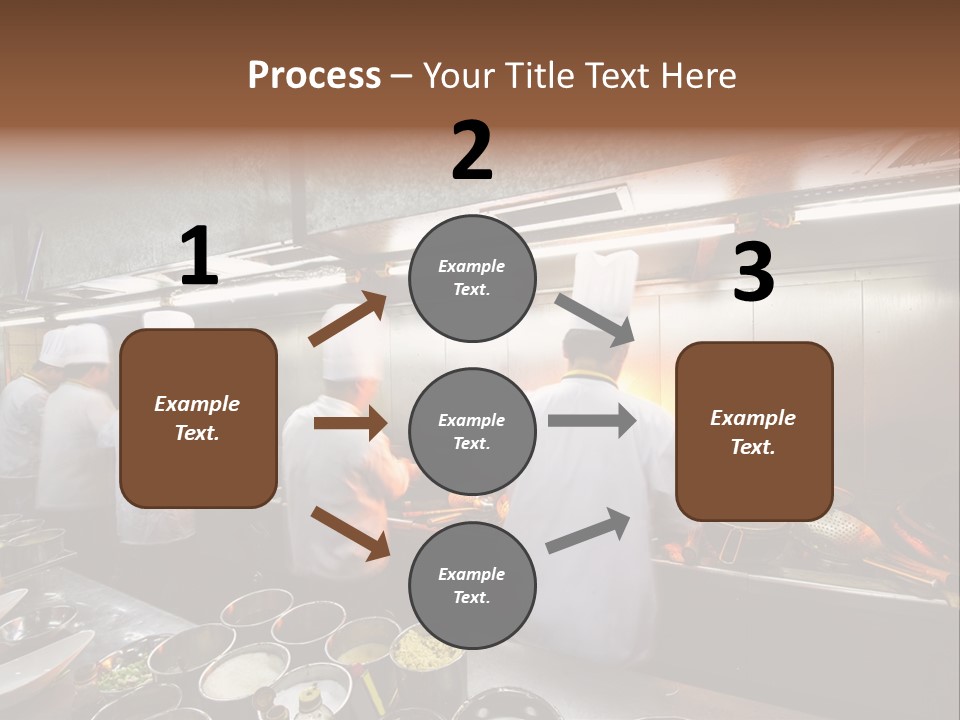 Men Cooking Profession PowerPoint Template