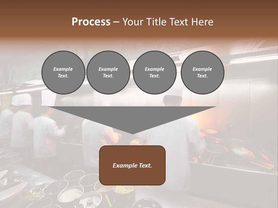 Men Cooking Profession PowerPoint Template