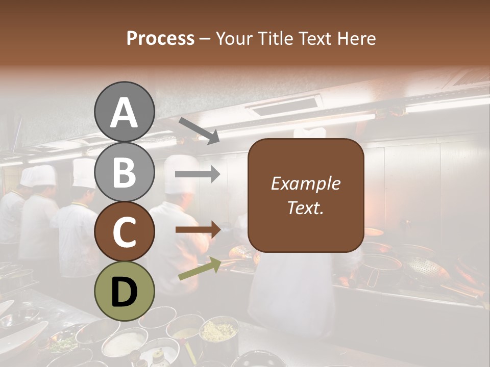 Men Cooking Profession PowerPoint Template