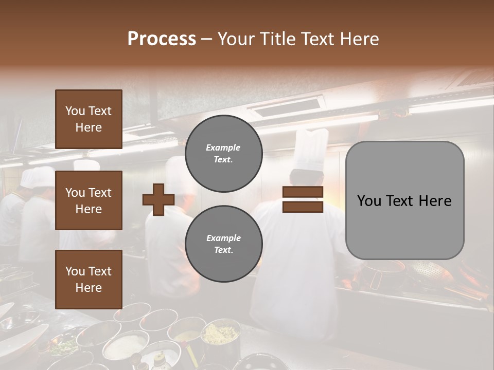 Men Cooking Profession PowerPoint Template
