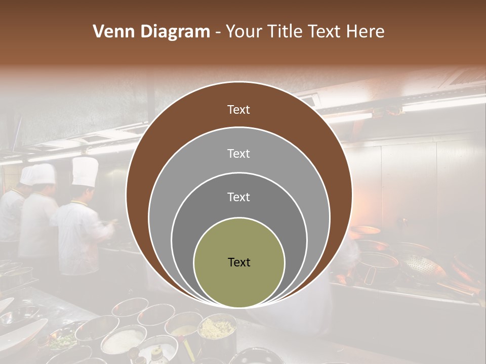 Men Cooking Profession PowerPoint Template