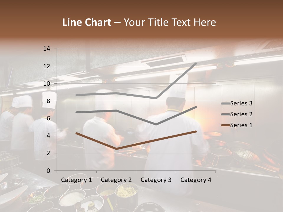 Men Cooking Profession PowerPoint Template