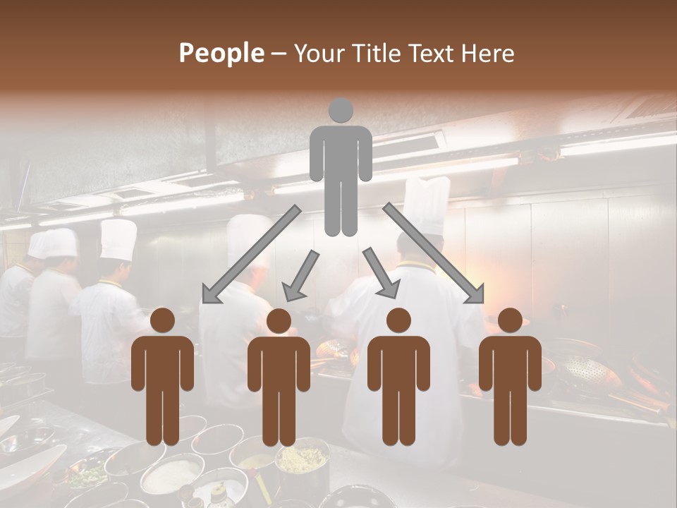 Men Cooking Profession PowerPoint Template