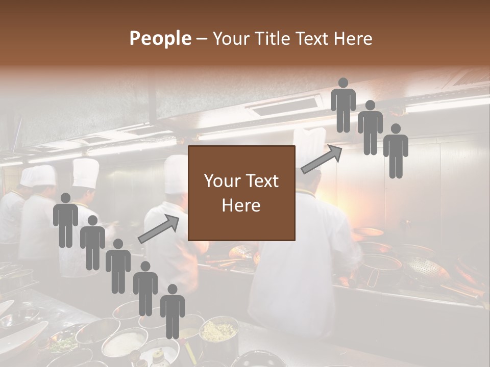 Men Cooking Profession PowerPoint Template