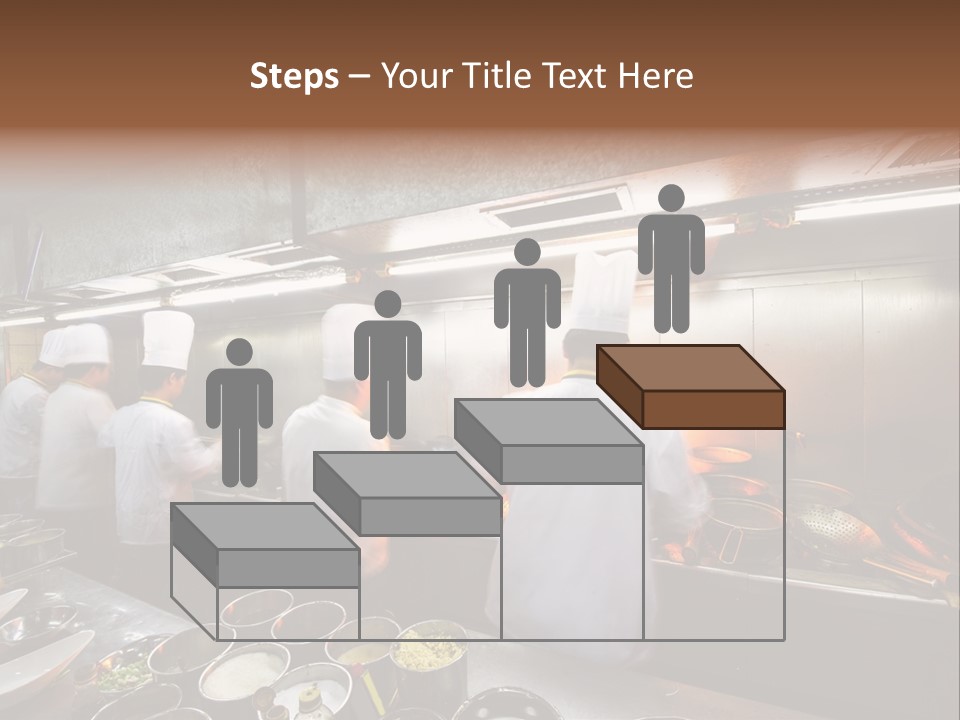 Men Cooking Profession PowerPoint Template