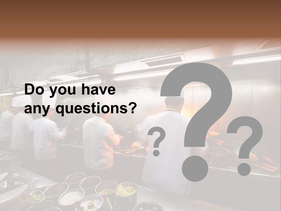 Men Cooking Profession PowerPoint Template